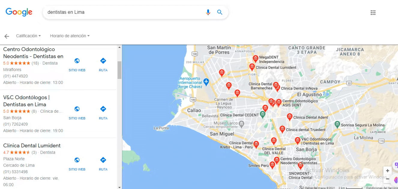 Cómo encontrar el mejor dentista para adultos cerca de mí en Google Maps