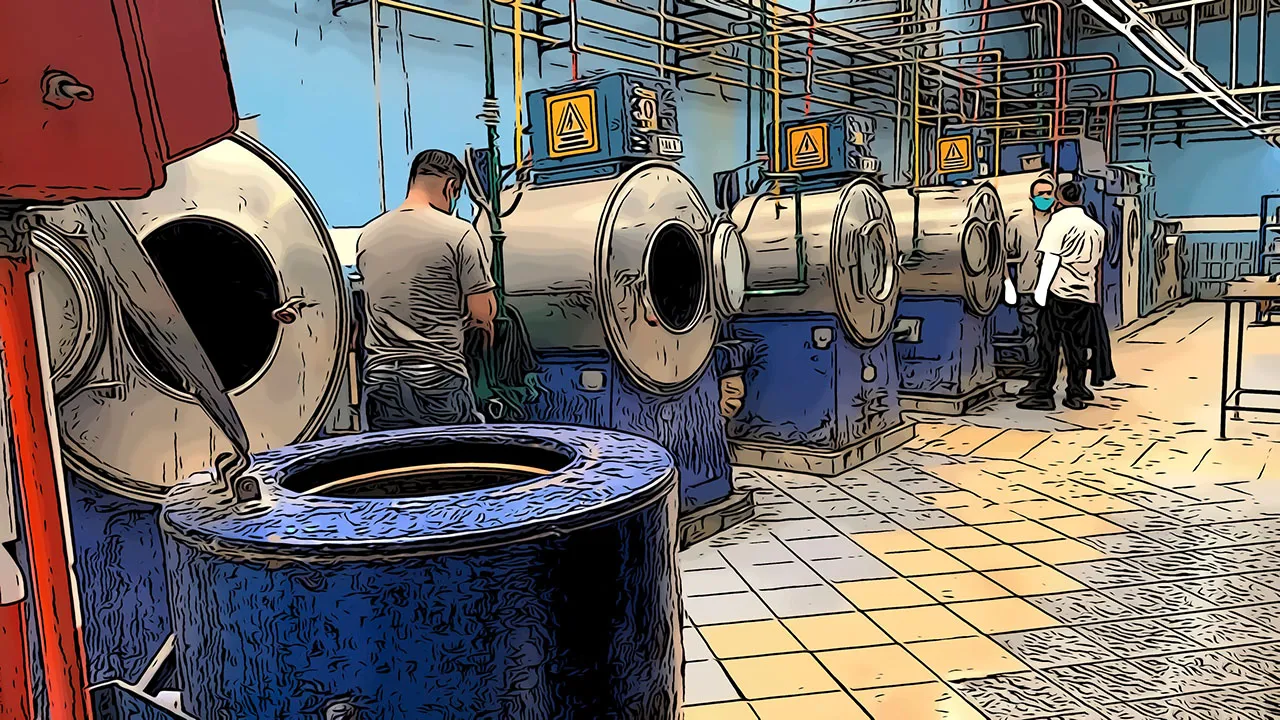 ¿Qué es una lavandería industrial?