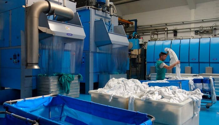 ¿Cuándo debo ir a una lavandería industrial?